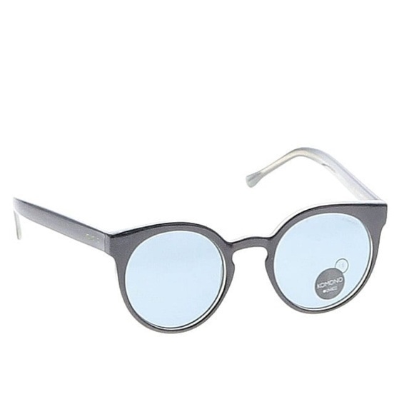 New KOMONO sunglasses cateye Lulu glossy black